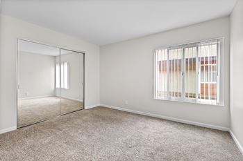 Mirrored closet doors